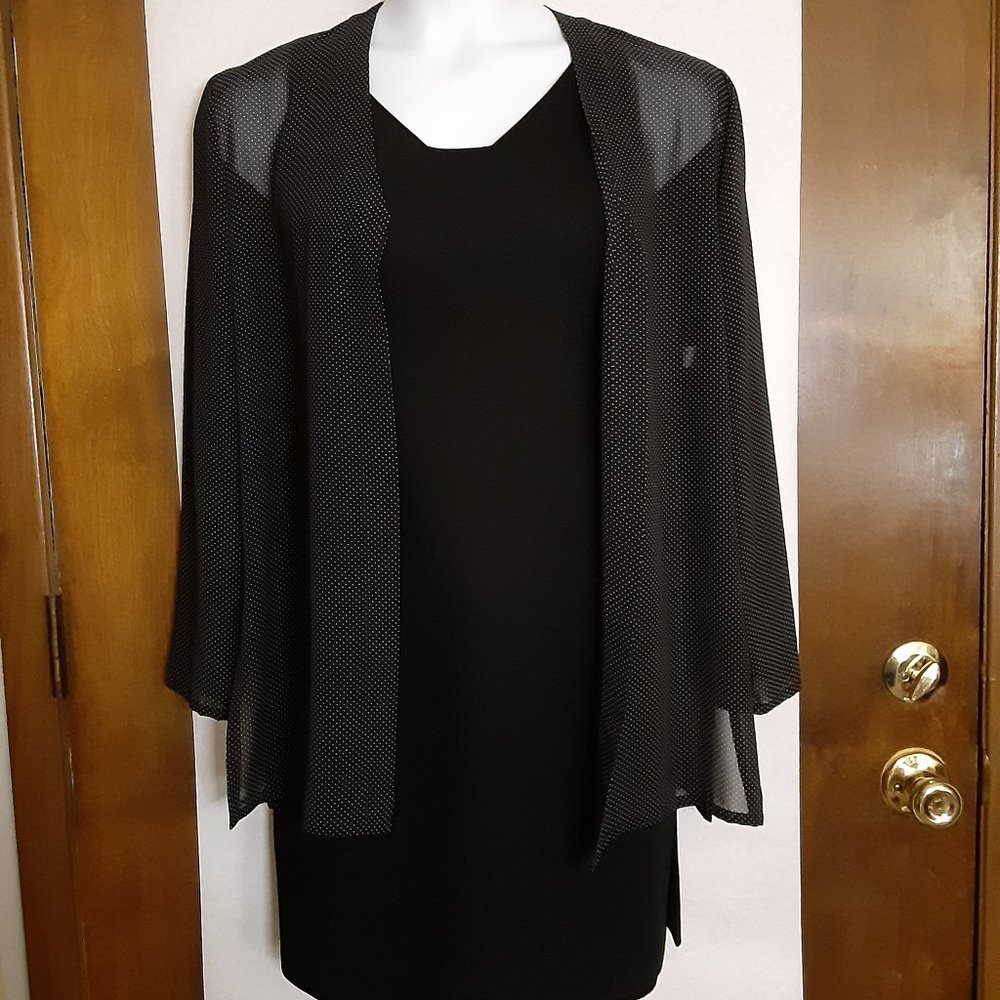 LIZ CLAIBORNE LITTLE BLACK DRESS/ 8P - Picture 4 of 13